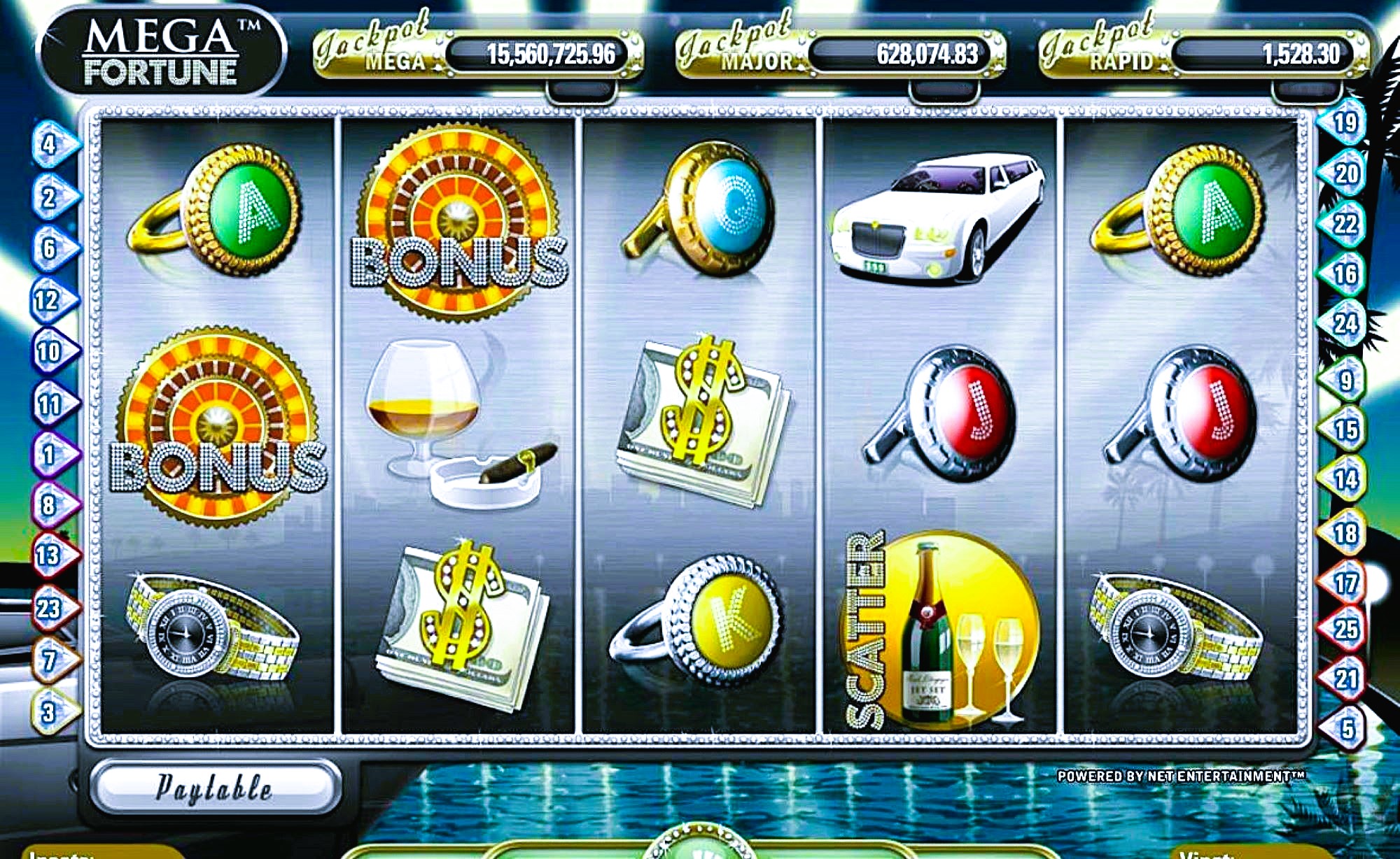 Which slots most often trigger jackpots?
